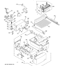 Part Location Diagram of WR30X10019 GE BUCKET ICE DISPLAY