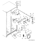 FRESH FOOD SECTION Diagram and Parts List for BSS25JSRJSS  General Electric Refrigerator