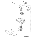 PUMP PARTS Diagram and Parts List for ZDIS15CSSK  General Electric Ice Maker