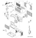 ROOM AIR CONDITIONER Diagram and Parts List for AGR05LJG1  General Electric Air Conditioner