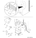 Part Location Diagram of WR02X30853 GE DRAIN PAN
