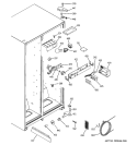 FRESH FOOD SECTION Diagram and Parts List for GSG22KESCFBB  General Electric Refrigerator