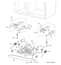 CABINET 2 Diagram and Parts List for PSB42LGRBWV  General Electric Refrigerator