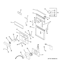 HOOD PARTS Diagram and Parts List for JVB98H1SS  General Electric Range Hood