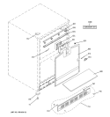 Part Location Diagram of WR02X11825 GE LIGHT COVER