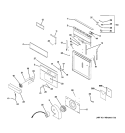 HOOD PARTS Diagram and Parts List for ZVB30BH1BB  General Electric Range Hood