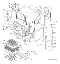BODY PARTS Diagram and Parts List for JCK915SK2SS  General Electric Wall Oven