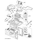 Part Location Diagram of WB38X10054 GE BLOWER Assembly