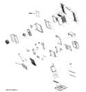 Part Location Diagram of WJ85X10131 GE FILTER