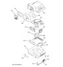 CUSTOM COOL Diagram and Parts List for PSG25SGMFCBS  General Electric Refrigerator