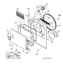 Part Location Diagram of WE2X361 GE CLIP GUIDE