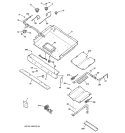 GAS & BURNER PARTS Diagram and Parts List for JGBP99SEH4SS  General Electric Range