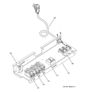 ELECTRICAL ASSEMBLY Diagram and Parts List for ZDP36L6H2SS  General Electric Range