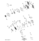 Part Location Diagram of WJ27X10073 GE TRANSFORMER