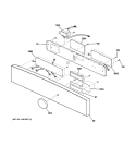 CONTROL PANEL Diagram and Parts List for SCB1000KCC02  General Electric Microwave Oven Combo