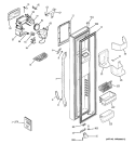 Part Location Diagram of WR55X10874 GE INTERFACE DISPENSER Assembly