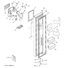 FREEZER DOOR Diagram and Parts List for ESS25KSTASS  General Electric Refrigerator
