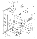 FRESH FOOD SECTION Diagram and Parts List for GSK25LCSACCC  General Electric Refrigerator