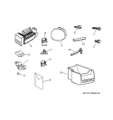 Part Location Diagram of 49-6825 GE INSTALL INSTRUCT