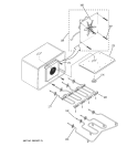 OVEN ASSEMBLY Diagram and Parts List for ZDP30N4H2SS  General Electric Range