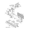 Part Location Diagram of WP94X10097 GE FAN MOTOR