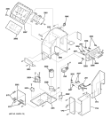 CONTROL PARTS Diagram and Parts List for AZ55H15EADM1  General Electric Air Conditioner