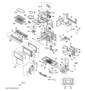 MICROWAVE Diagram and Parts List for JVM1871SK02  General Electric Microwave