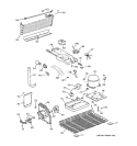 UNIT PARTS Diagram and Parts List for CTS18FBSARWW  General Electric Refrigerator