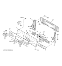 CONTROL PANEL Diagram and Parts List for EER3001K02SS  General Electric Range