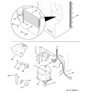 UNIT PARTS Diagram and Parts List for FUF20DPHRWH  General Electric Freezer