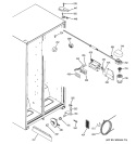 FRESH FOOD SECTION Diagram and Parts List for HSH22IFTAWW  Hotpoint Refrigerator