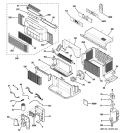 ROOM AIR CONDITIONER Diagram and Parts List for AGP07LJG1  General Electric Air Conditioner