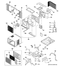 ROOM AIR CONDITIONER Diagram and Parts List for AGV18DJG1  General Electric Air Conditioner
