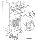 CONTROLS & COMPONENTS Diagram and Parts List for ZICS36NAASSRH  General Electric Refrigerator