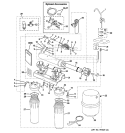 FILTER ASSEMBLY Diagram and Parts List for GXRM10GBL  General Electric Water Filter System
