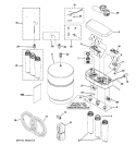 Part Location Diagram of WS15X10051 GE FAUCET-BRUSH NICKLE-HIGH