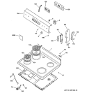 Part Location Diagram of WB27K10127 GE OVERLAY T09-B HP