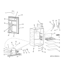 Part Location Diagram of WR38X10312 GE PLASTIC TRIM