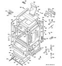 BODY PARTS Diagram and Parts List for JGB905SEF3SS  General Electric Range