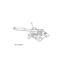 DOOR LOCK Diagram and Parts List for ECBP70WK3WW  General Electric Range