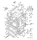 BODY PARTS Diagram and Parts List for JGB900SEK1SS  General Electric Range
