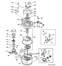 Part Location Diagram of WS28X10017 GE HARNESS WIRE SENSOR Assembly