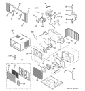 ROOM AIR CONDITIONER Diagram and Parts List for AGQ14AAG1  General Electric Air Conditioner