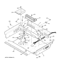 COOLING FAN Diagram and Parts List for JD968KK2CC  General Electric Range