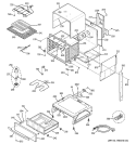 BODY PARTS Diagram and Parts List for JCS905WK2WW  General Electric Range