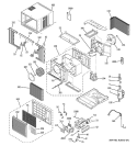 ROOM AIR CONDITIONER Diagram and Parts List for AGM18DHG1  General Electric Air Conditioner