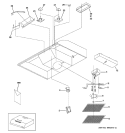 RANGE HOOD Diagram and Parts List for JV348L1SS  General Electric Range Hood