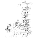 Part Location Diagram of WD18X10004 GE MICROMESH BARREL FILTER