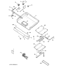 GAS & BURNER PARTS Diagram and Parts List for JGBP28BEL1CT  General Electric Range