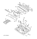 Part Location Diagram of WB27K10237 GE SUPPORT AND MEMBRANE Assembly